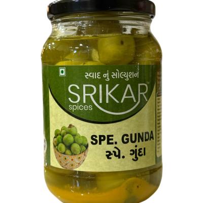 GUNDA ACHAR ( પાણી વાળા ગુંદા અથાણું )