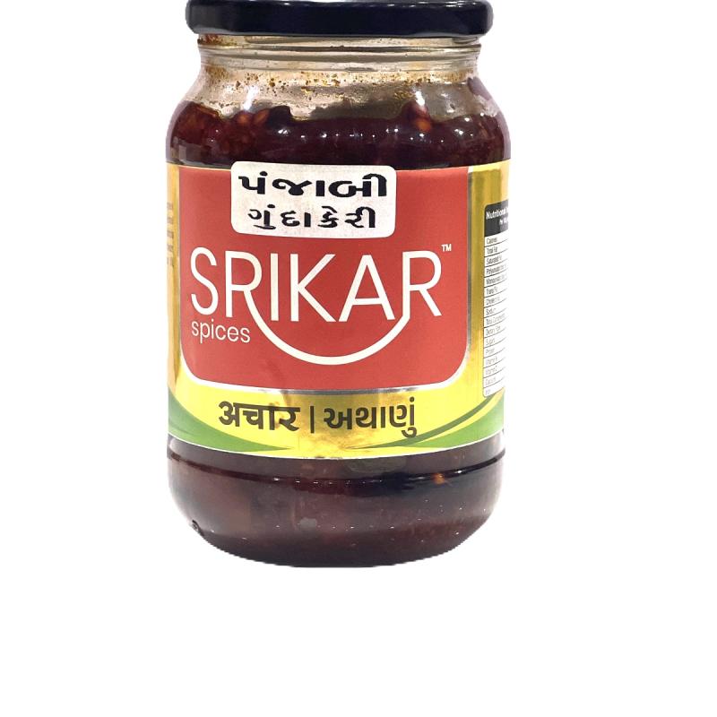 તીખું ગુંદા કેરી અથાણું (PUNJABI GUNDA-KERI ACHAR)